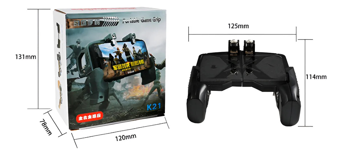 🎮 Portable Game Grip K21 – Total Control, Extreme Comfort
